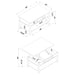 Bradford Coffee Table Sets - California Furniture (Coachella, CA)