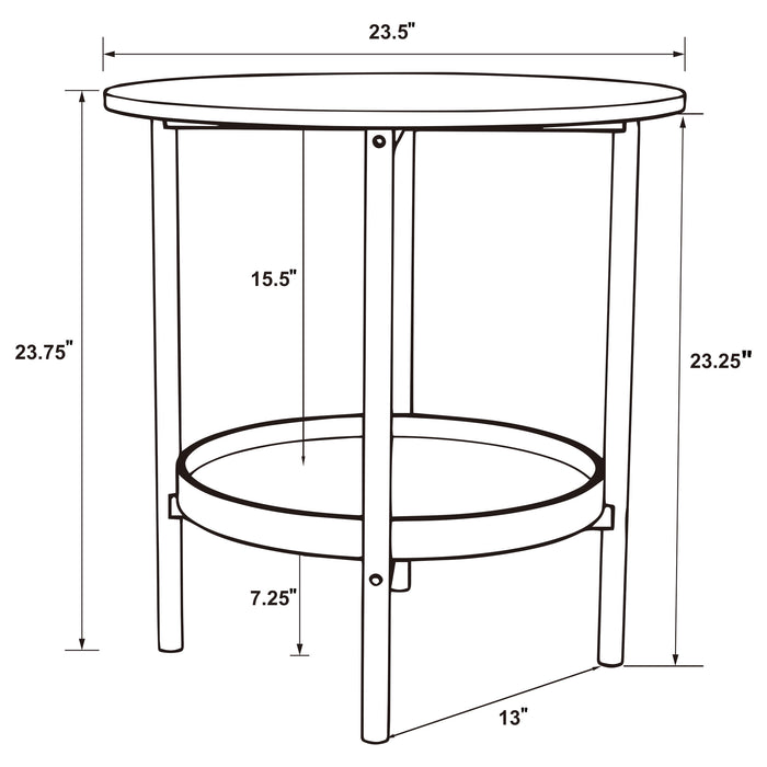 Delfin Coffee Table Sets - California Furniture (Coachella, CA)