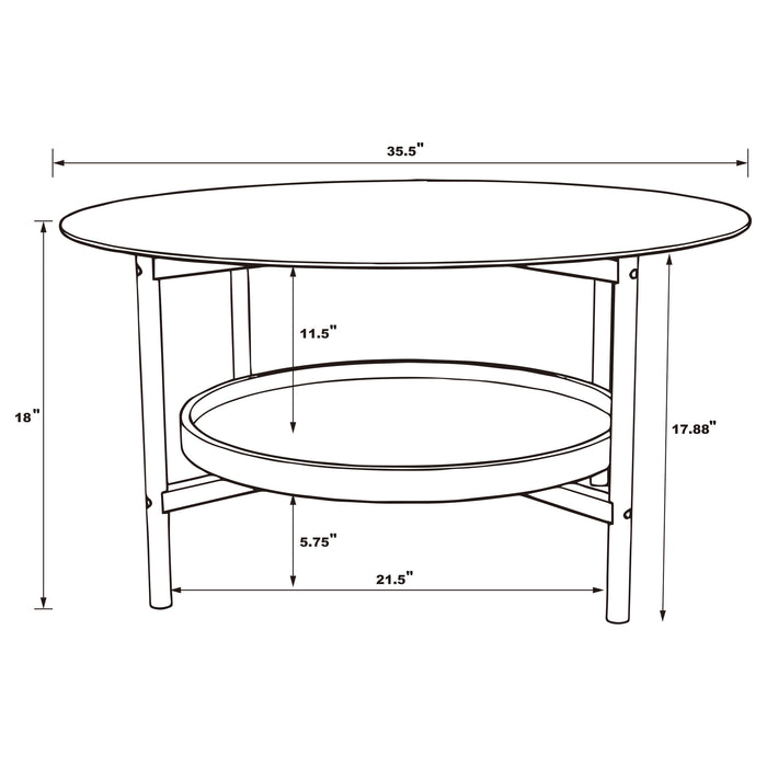 Delfin Coffee Table Sets - California Furniture (Coachella, CA)