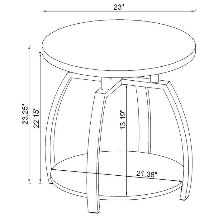 Dacre End Table - California Furniture (Coachella, CA)