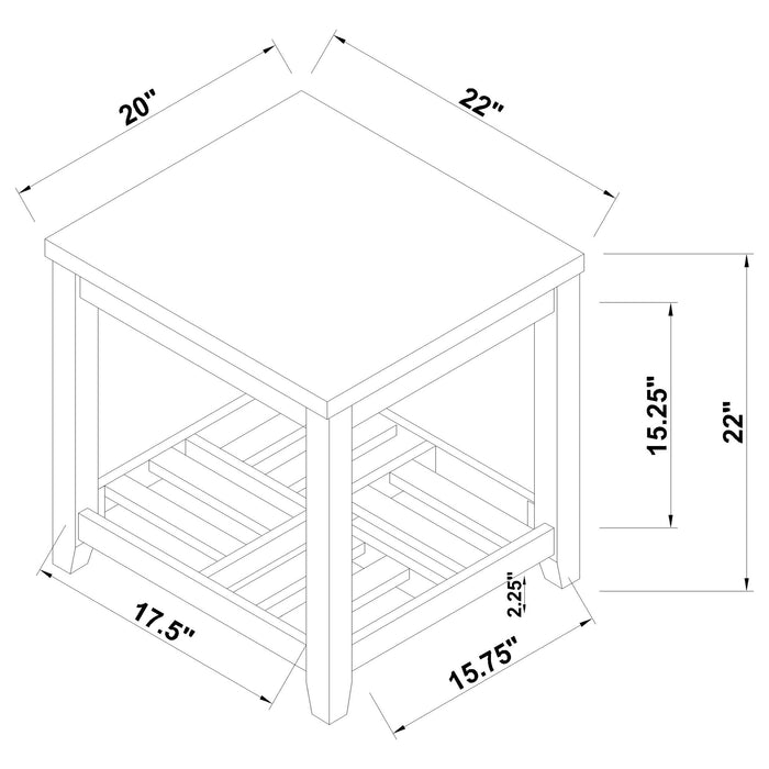 Cliffview Coffee Table Sets - California Furniture (Coachella, CA)