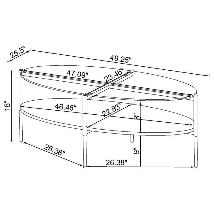Cadee Coffee Table Sets - California Furniture (Coachella, CA)