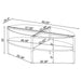 Cadee Coffee Table Sets - California Furniture (Coachella, CA)