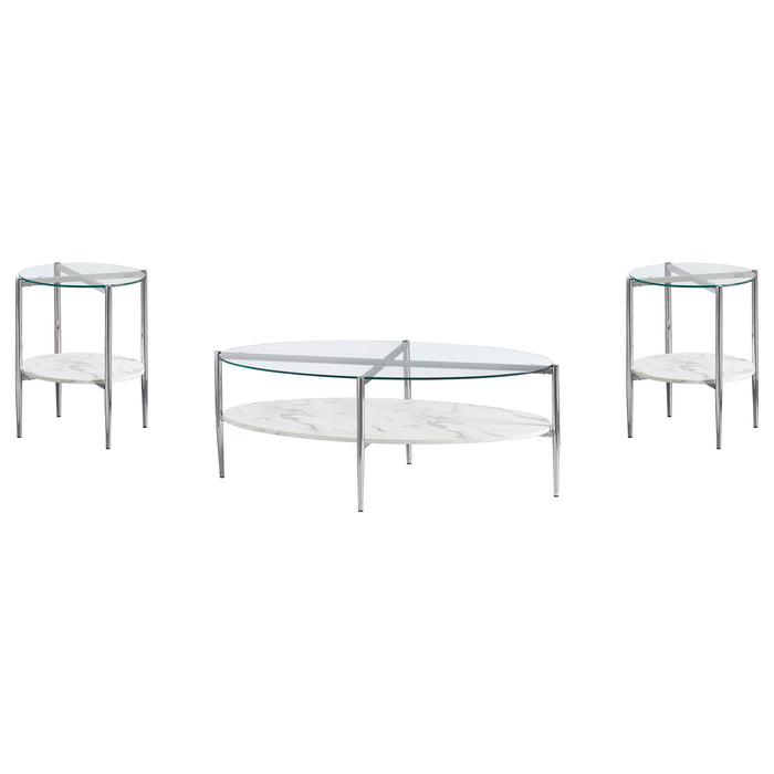Cadee Coffee Table Sets - California Furniture (Coachella, CA)