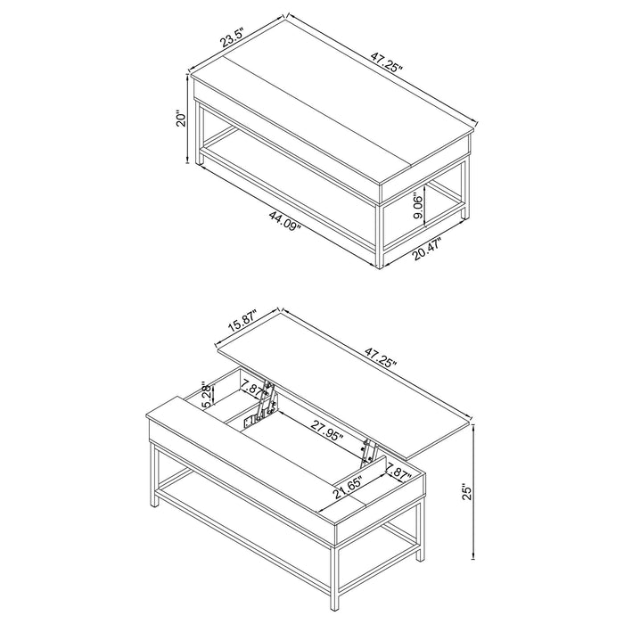 Byers Coffee Table Sets - California Furniture (Coachella, CA)