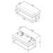 Byers Coffee Table Sets - California Furniture (Coachella, CA)