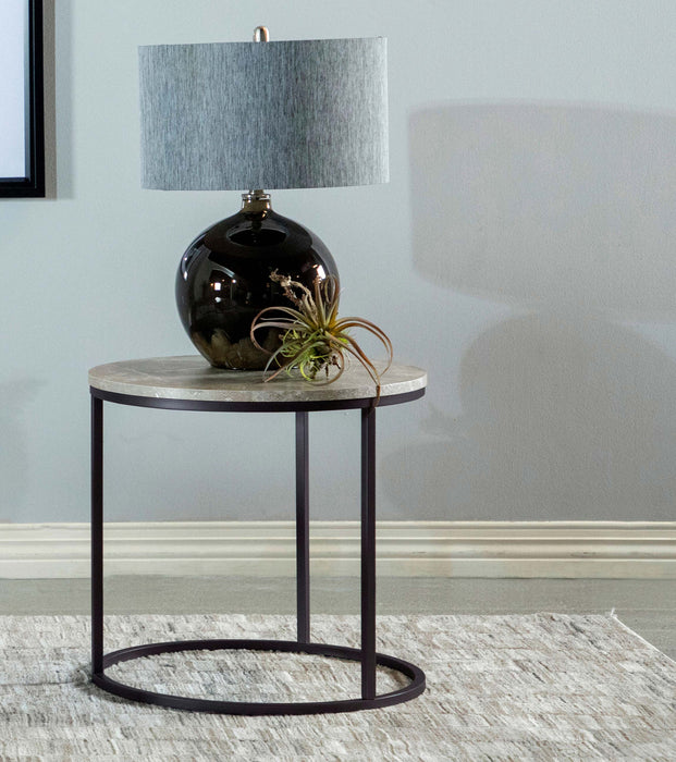 Lainey End Table - California Furniture (Coachella, CA)