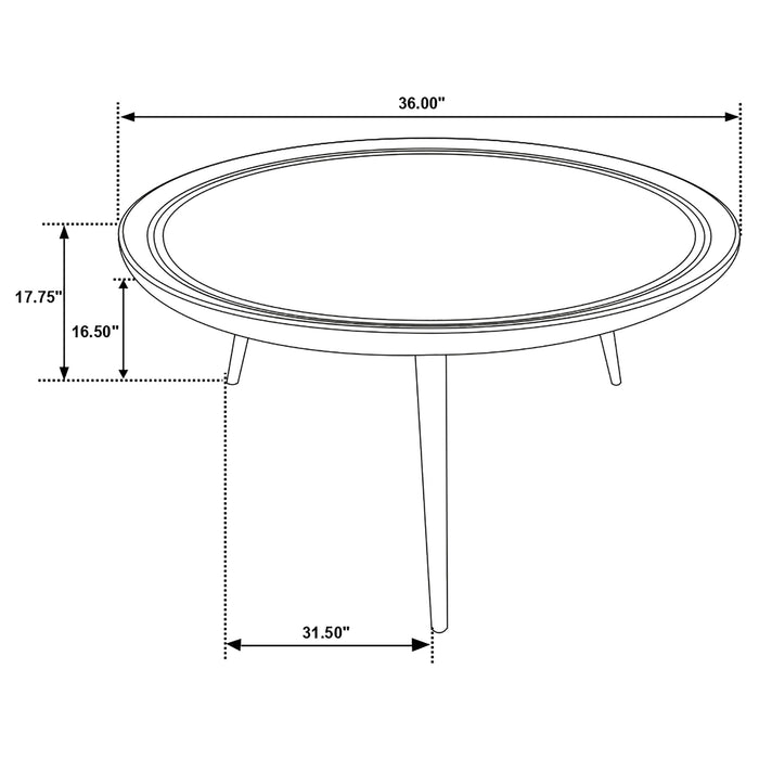 Zoe Coffee Table Sets - California Furniture (Coachella, CA)