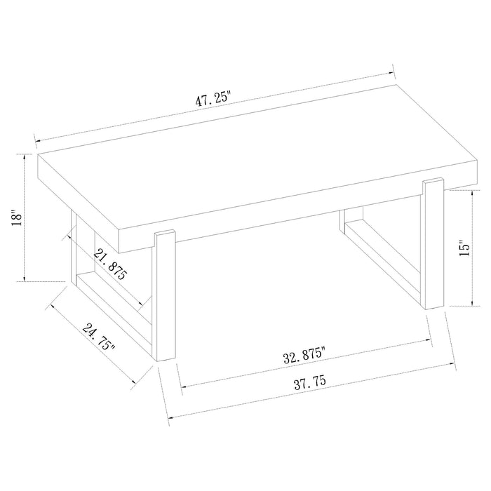Pala Coffee Table Sets - California Furniture (Coachella, CA)