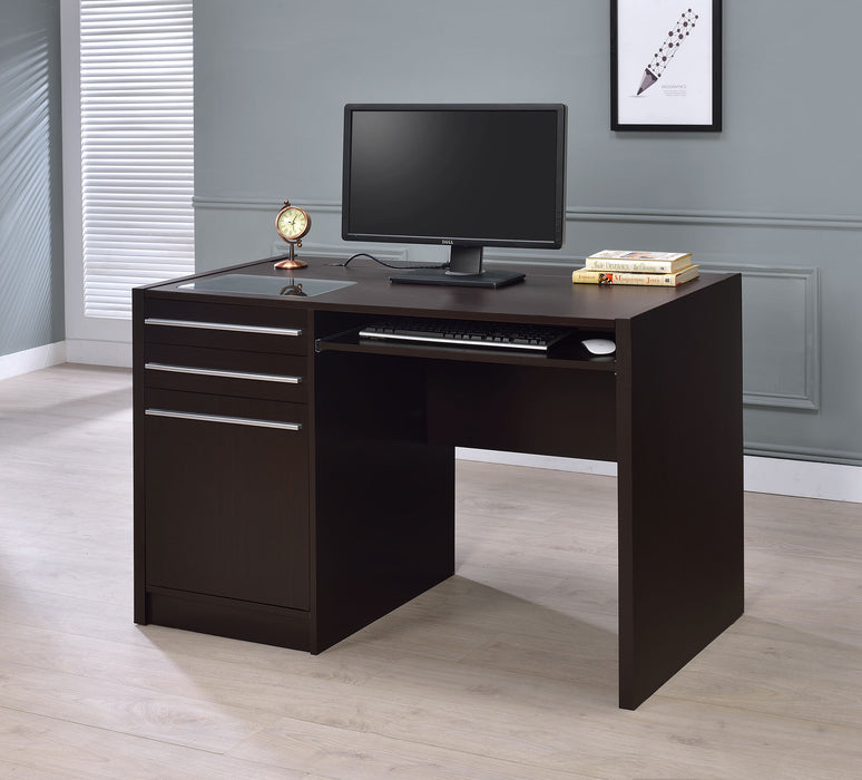Halston Computer Desk - California Furniture (Coachella, CA)