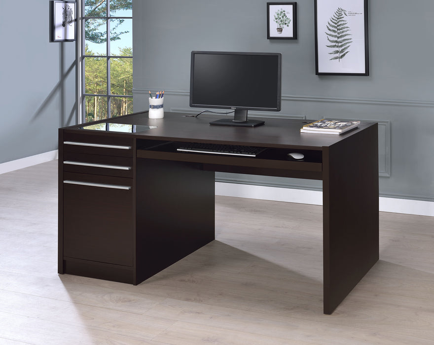 Halston Computer Desk - California Furniture (Coachella, CA)