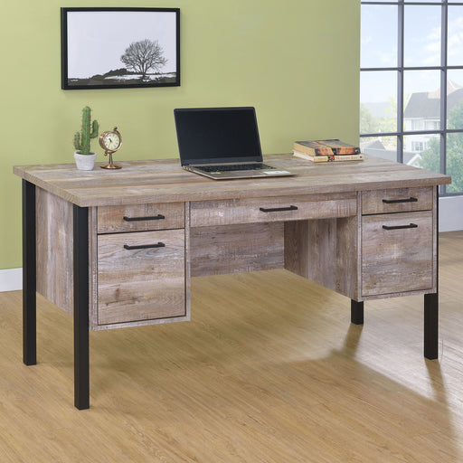 Samson Computer Desk - California Furniture (Coachella, CA)