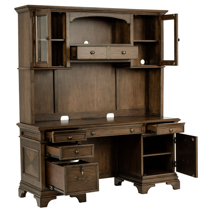 Hartshill Credenza Desk with Hutch - California Furniture (Coachella, CA)