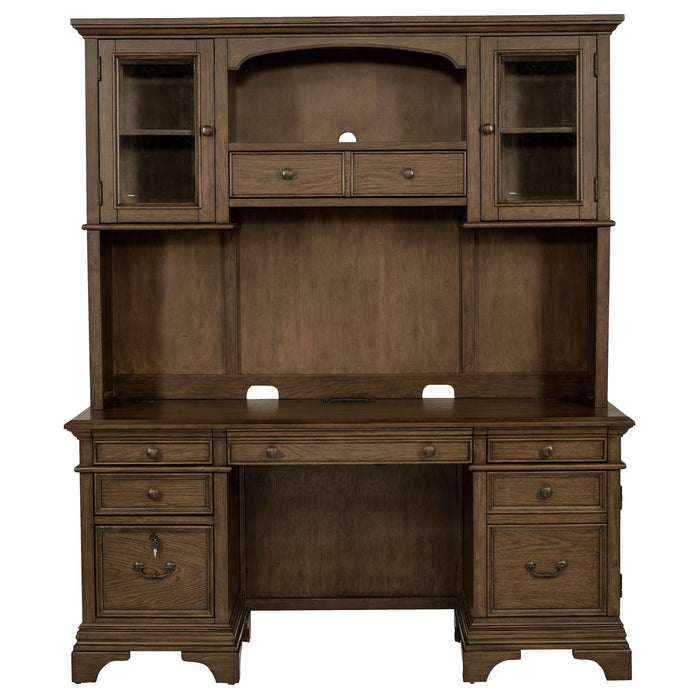 Hartshill Credenza Desk with Hutch - California Furniture (Coachella, CA)