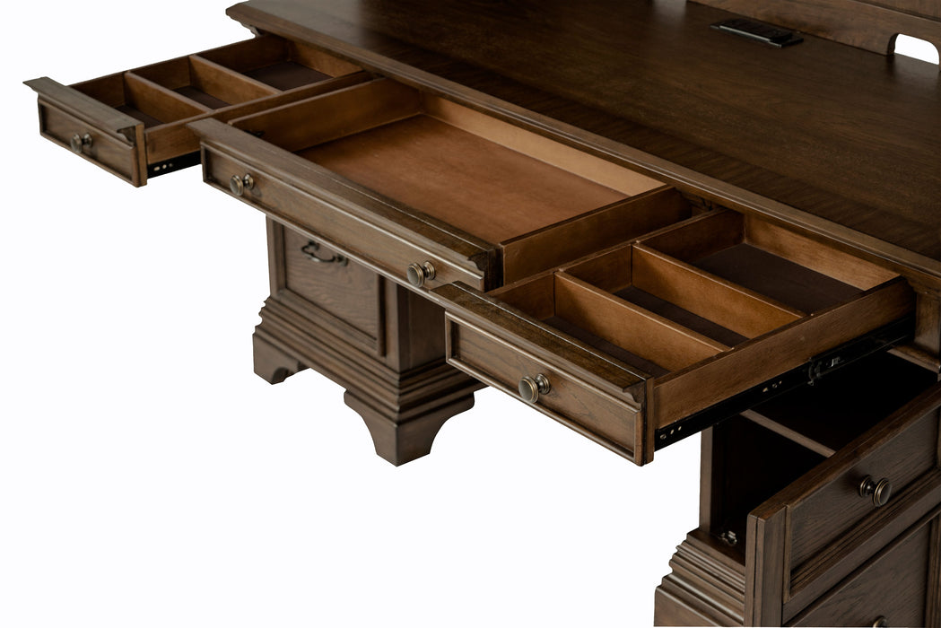 Hartshill Credenza Desk with Hutch - California Furniture (Coachella, CA)