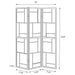 Damis Three-Panel Room Divider - California Furniture (Coachella, CA)