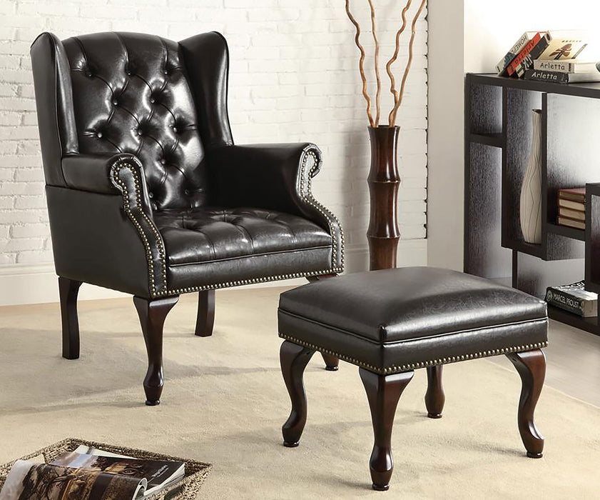 Roberts Chair and Ottoman Set - California Furniture (Coachella, CA)