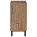 Teller 1-door Entryway Shoe Storage Cabinet Natural Oak - California Furniture (Coachella, CA)