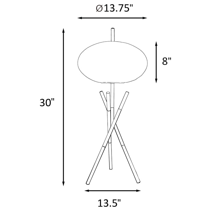 Layton Table Lamps - California Furniture (Coachella, CA)