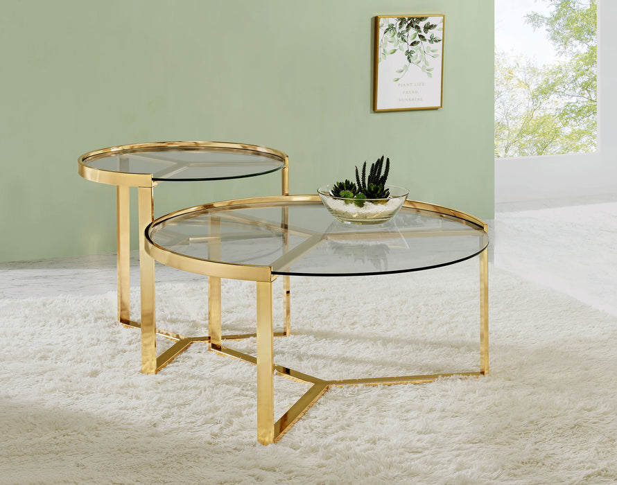 Delia Nesting Coffee Table - California Furniture (Coachella, CA)