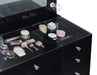 Acena Makeup Vanity Table with LED Mirror - California Furniture (Coachella, CA)