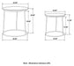 Loannis Nesting Table Set - California Furniture (Coachella, CA)