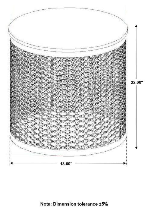 Aurora Side Table - California Furniture (Coachella, CA)