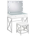 Eliza Makeup Vanity Table with LED Mirror and Stool - California Furniture (Coachella, CA)