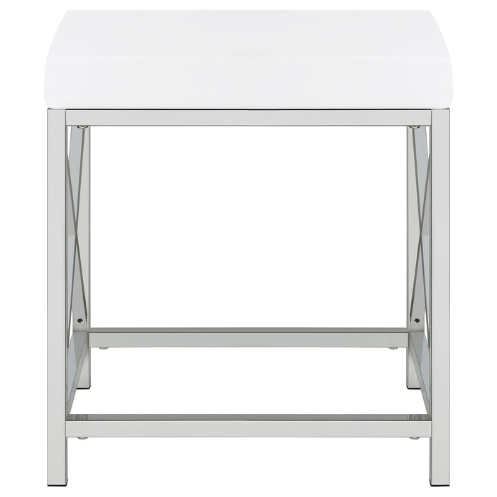 Eliza Makeup Vanity Table with LED Mirror and Stool - California Furniture (Coachella, CA)