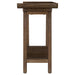 Ornelas 46-inch Console Table with Slatted Shelf Mango Brown - California Furniture (Coachella, CA)