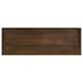 Ornelas 46-inch Console Table with Slatted Shelf Mango Brown - California Furniture (Coachella, CA)