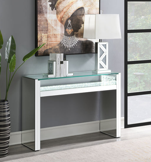 Edna Console Table with LED Lighting - California Furniture (Coachella, CA)