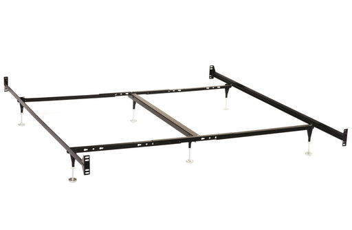 Esme California King, E.King, Queen, Twin Over Full Bed Frame Black - California Furniture (Coachella, CA)