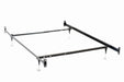 Esme California King, E.King, Queen, Twin Over Full Bed Frame Black - California Furniture (Coachella, CA)