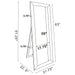 Soline Standing Mirror - California Furniture (Coachella, CA)