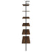 Owens 3-piece 96-inch Wall Mounted Bookshelf Set Walnut - California Furniture (Coachella, CA)