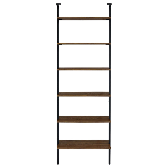 Owens 3-piece 96-inch Wall Mounted Bookshelf Set Walnut - California Furniture (Coachella, CA)
