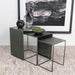 Imez 3-piece Rectangular Metal Nesting Table Grey - California Furniture (Coachella, CA)