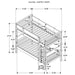 Dakota Bunk Beds - California Furniture (Coachella, CA)