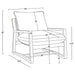 Geneva Accent Chairs - California Furniture (Coachella, CA)
