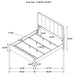 Amsbury 5 Pc Bedroom Set - California Furniture (Coachella, CA)