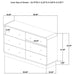 Cavelle 5 Pc Bedroom Set - California Furniture (Coachella, CA)