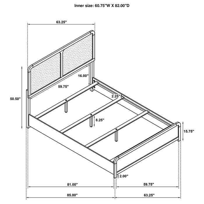 Cavelle 4 Pc Bedroom Set - California Furniture (Coachella, CA)
