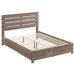 Brantford Eastern King & Queen Panel Bed Barrel Oak - California Furniture (Coachella, CA)