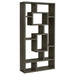 Howie 10-shelf Bookcase Weathered Grey - California Furniture (Coachella, CA)