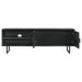 Marsden 2-door Wood 70" TV Stand Charcoal Black - California Furniture (Coachella, CA)
