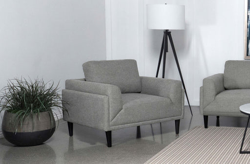 Rilynn Upholstered Track Arms Chair - California Furniture (Coachella, CA)