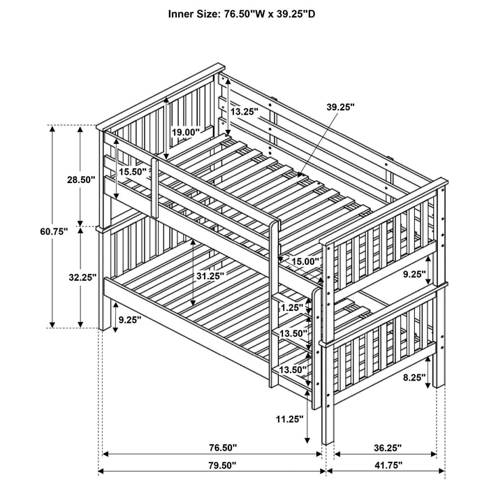 Chapman Bunk Beds - California Furniture (Coachella, CA)