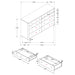 Arini 5 Pc Bedroom Set - California Furniture (Coachella, CA)
