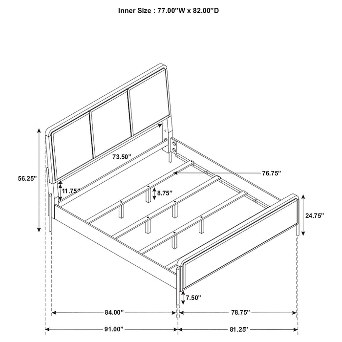 Arini 4 Pc Bedroom Set - California Furniture (Coachella, CA)